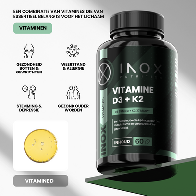 Vitamine D3 + K2